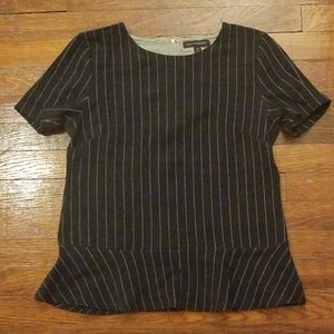 Banana Republic blue/white top